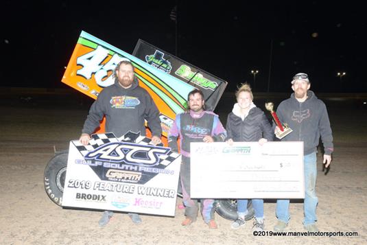 Martin Edwards Snags First Career ASCS Gulf South Triumph At Texana Raceway