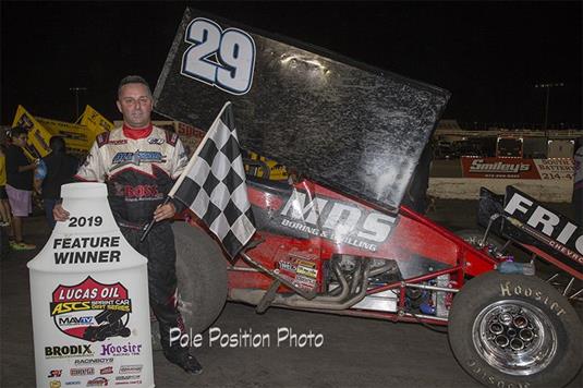 Rilat Guides 20-Year-Old Race Car to ASCS National Speedweek Win at Devil’s Bowl