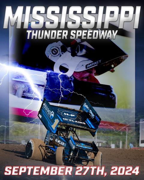 4/19/24 at Mississippi Thunder Postponed to 9/27/24
