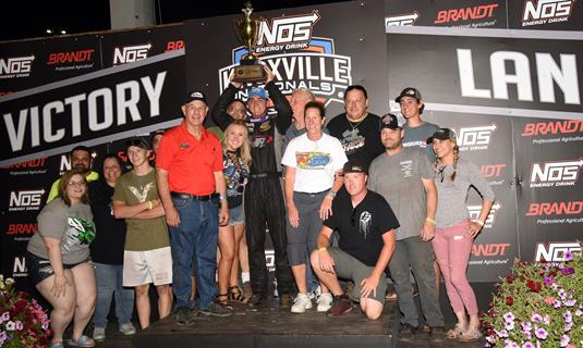 Starks Records First Career Win at Knoxville During Knoxville Nationals Preliminary Night