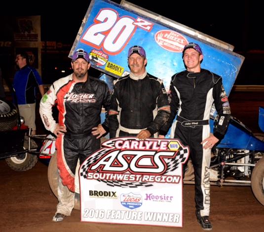 Rick Ziehl Shines At Arizona Speedway With The Carlyle Tools ASCS Southwest Region