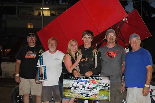 Tyler Thompson Rebounds To Win July 28th ISCS Date At CGS