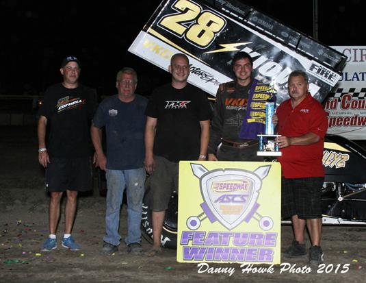 Jonathan Cornell Scores at Scotland County Speedway with ASCS Warriors