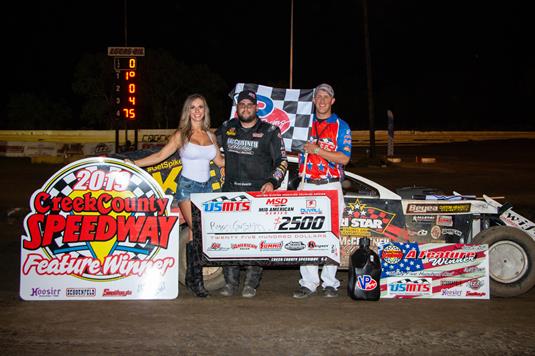 Gustin Tops USMTS At Creek County Speedway