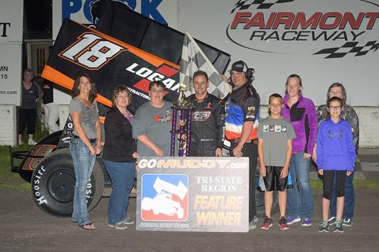 Madsen Outlasts Grosz to Claim GoMuddy.com NSL 360 Tri-State Event at Fairmont Raceway