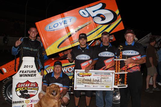 Loyet runs to Lucas Oil ASCS triumph at Willamette