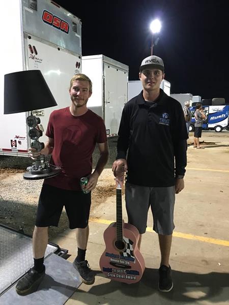 Covington and Tessemaker Come Home With the Hockett Hard Charger and McMillin Crew Chief Awards at Lucas Oil