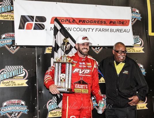 Brian Brown Earns Season-Best Seventh Win at Knoxville Raceway