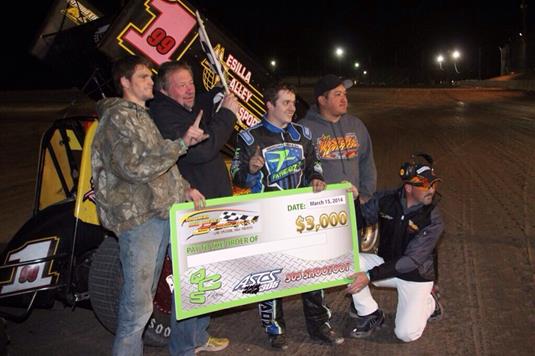 Brady Bacon Adds Season Win #3