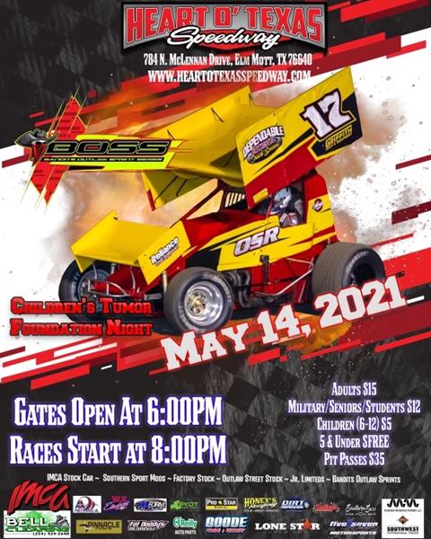 Bandit Outlaw Sprint Series Invades the speedway for the Children's Tumor Foundation Night