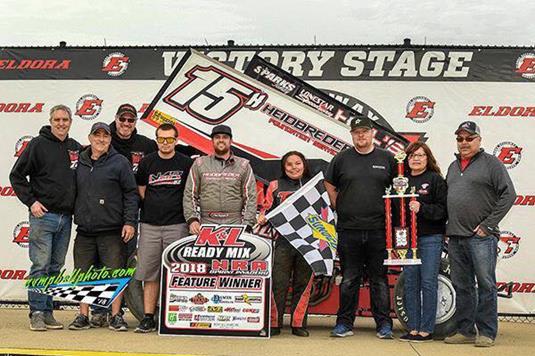 Sam Hafertepe, Jr. Lands First Win Of 2018 With NRA Sprint Invaders At Eldora Speedway