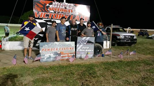 Paul White Returns To ASCS Elite Non-Wing Victory Lane At Big O Speedway