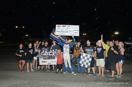 Channin Tankersley Wraps Up 2016 ASCS Gulf South Championship With Battleground Victory