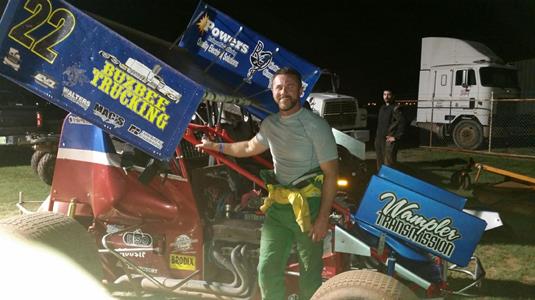 Wampler Scores Fourth-Place Finish at Lawton Speedway