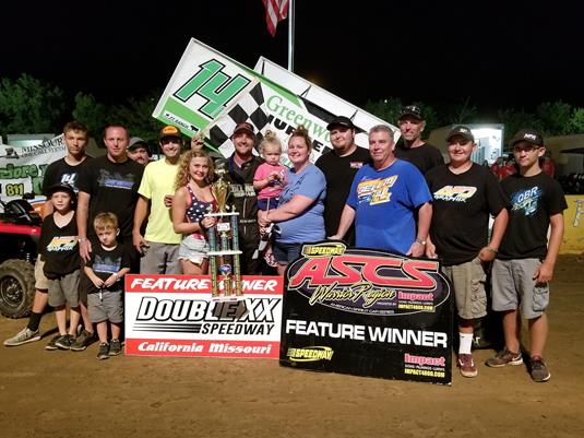 Kyle Bellm Prevails At Double X Speedway With ASCS Warrior Region