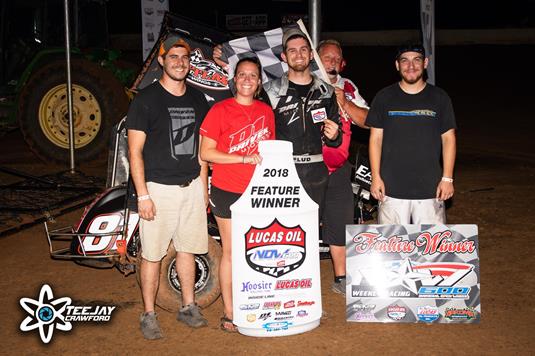 Flud Wins Twice and Laplante Returns to Lucas Oil NOW600 Series Victory Lane During Stars and Stripes Shootout Finale