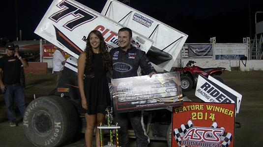 Hirst Opens Up Speedweek Northwest With Wild Siskiyou Motor Speedway Win