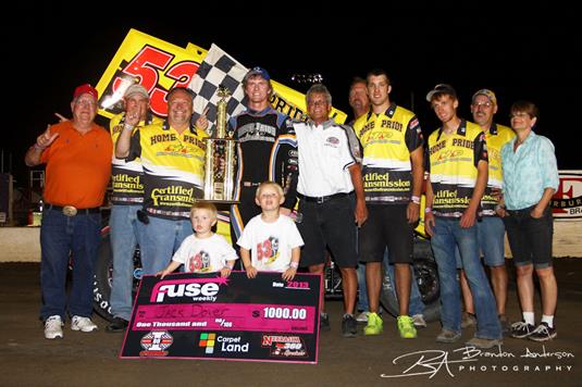 Jack Dover Victorious at I-80 Speedway