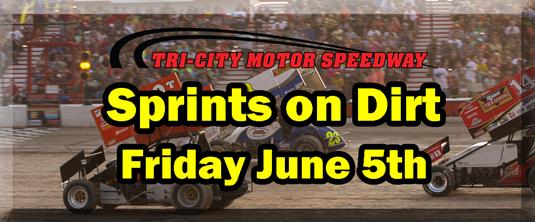 Sprints on Dirt Friday June 5th!