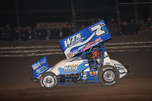 Sides Nearly Scores First World of Outlaws Win of Season, Extends Top-10 Streak to Nine Straight