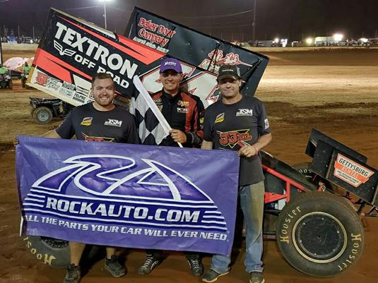 Starks Sweeps USCS Series Doubleheader in Georgia