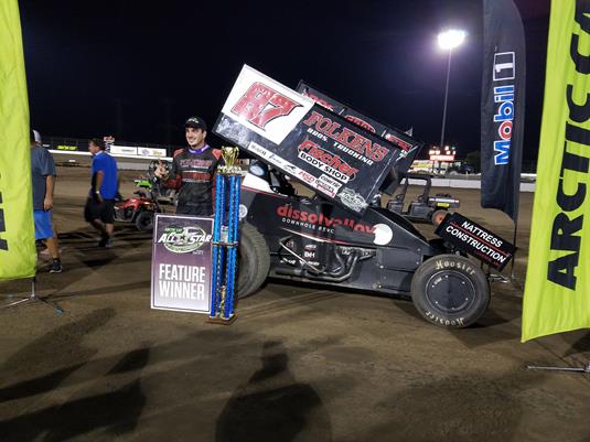 Reutzel Victorious at the Dirt Oval
