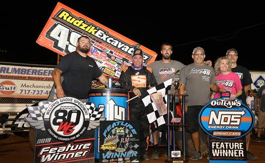 NEW GROOVE: TIM SHAFFER WINS AT WILLIAMS GROVE SPEEDWAY