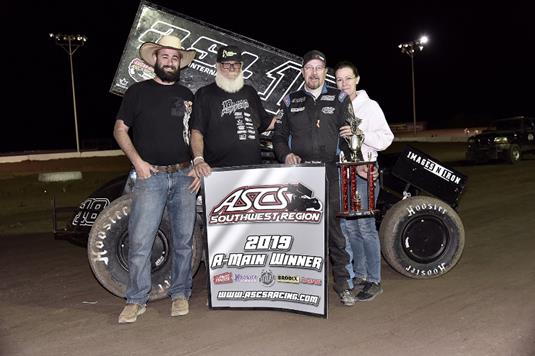 Lorne Wofford Victorious With ASCS Southwest At Canyon Speedway Park