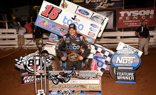 20/20 AT THE GROVE: DONNY SCHATZ EARNS 20TH WILLIAMS GROVE VICTORY, $20K PAYDAY