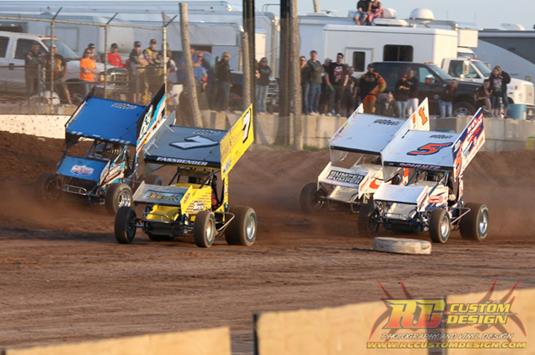 WEEKEND WASHOUT FOR BUMPER TO BUMPER IRA OUTLAW SPRINTS