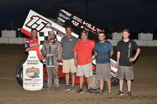 Win No. 9 For Hafertepe Comes At Mason City Motor Speedway