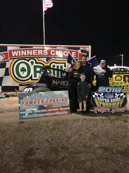 Justin Fifield Tops ASCS Elite Non-Wing At Superbowl