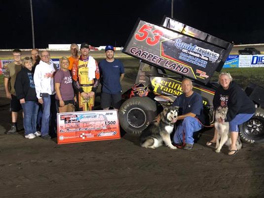 Dover Charges to Top Five at Jackson Motorplex and Scores Victory at Off Road Raceway