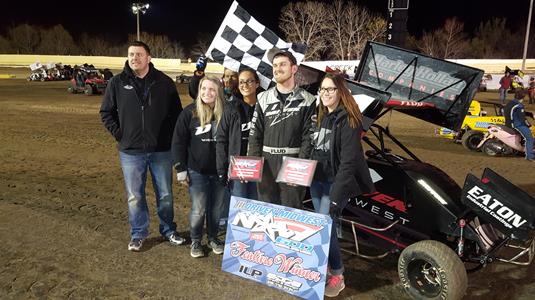 Flud Adds Two More Driven Midwest USAC NOW600 National Wins and Randall Picks Up First-Career Series Victory During Round 2 of Creek County Clash