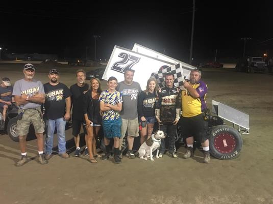 Bubak Thrills for Last-Lap URSS Feature Victory!
