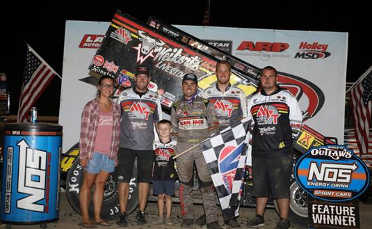 EYE ON THE PRIZE: DAVID GRAVEL MAKES LATE RACE PASS TO WIN AT HARTFORD SPEEDWAY