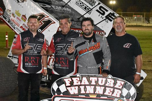 Dominic Scelzi Victorious at Ocean Speedway in Only Third Race Since Injury