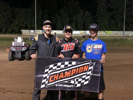 Tanner Holmes Wins ISCS Opener With Last Lap Pass; Collen Winebarger Scores Second Mod Win Of ’19 At CGS