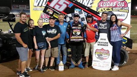 Sam Hafertepe Jr. – ASCS Speedweek Champ!