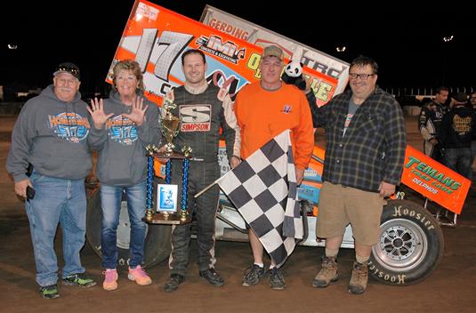 HORSTMAN WINS 10TH FEATURE AT THE FAIR