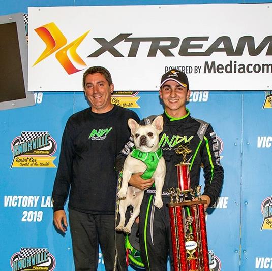 Giovanni Scelzi Captures Season-Best Sixth Win During Knoxville Season Finale