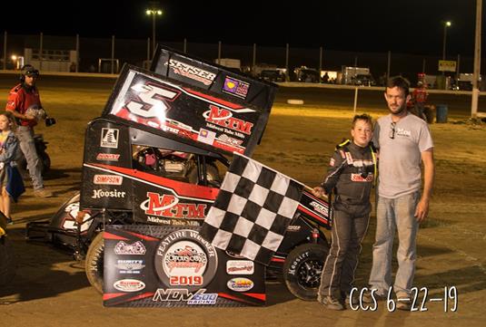 Setser Wins the Rumble while Peters, Rose, McCarter, Leek and Zimmerman Pick Up NOW600 Weekly Wins at Circus City Speedway