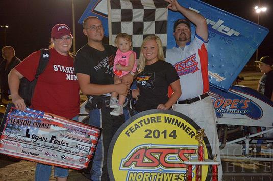 Forler Makes Last Lap Pass For ASCS-Northwest Yakima Win; Baker Crowned 2014 Champ