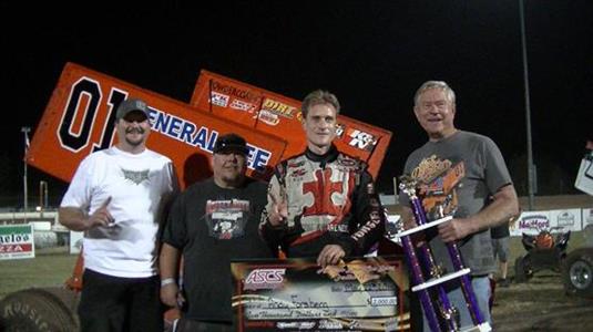 Andy Forsberg Scores Big Win In 2014 ASCS-Northwest Region Season Opener