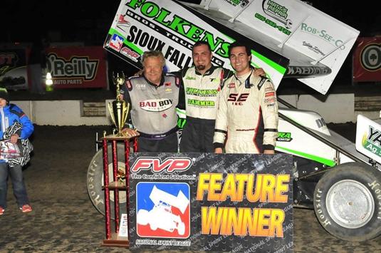 Scelzi Powers to Podium Finish during Debut with National Sprint League at I-80