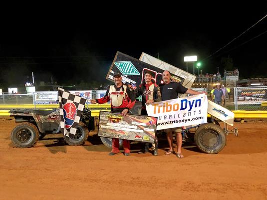 John Karklin Wins TriboDyn Lubricants Carolina Sprint Tour Show at Lake View Motor Speedway