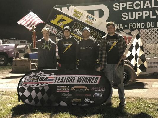 BALOG HUSTLES TO BUMPER TO BUMPER IRA SPRINT VICTORY AT BEAVER DAM TAKING SECOND STRAIGHT WIPPERFURTH MEMORIAL WIN!