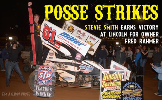 Posse Strikes First: Smith Tops Outlaws at Lincoln