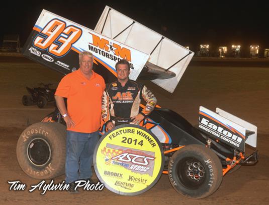 It's "Full Blown Chaos" in Victory Lane at Lawton