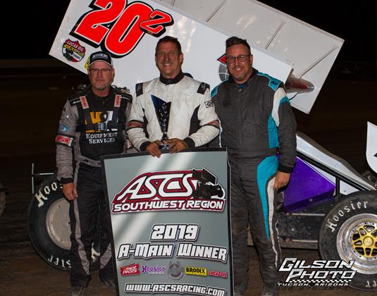 Rick Ziehl Rolls To ASCS Southwest Victory At Central Arizona Speedway